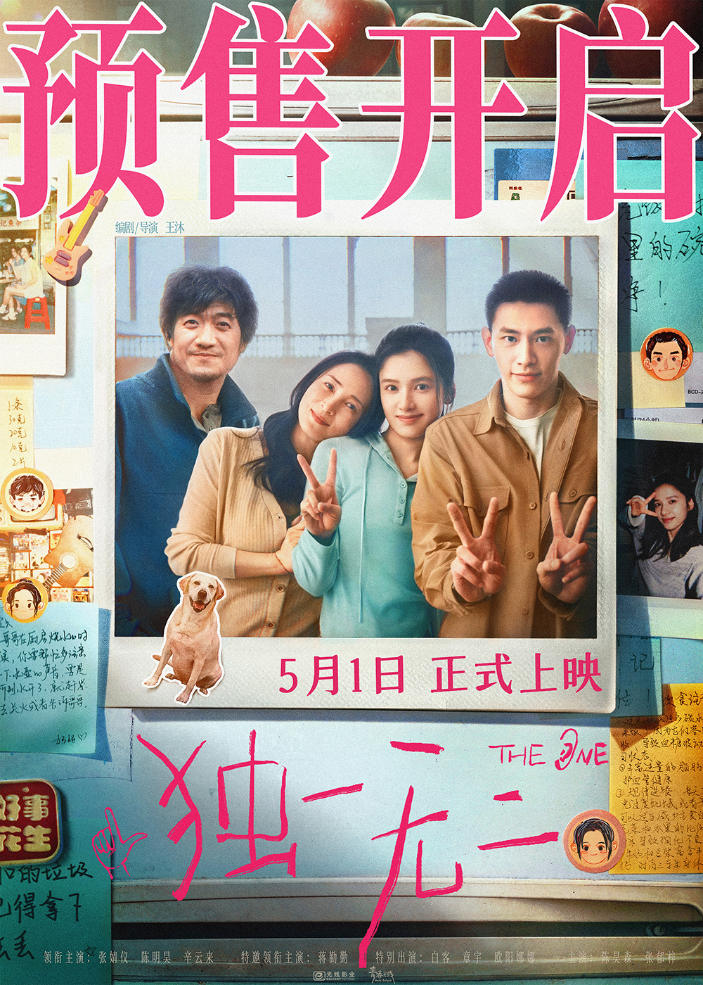 独一无二预售开启海报jpg